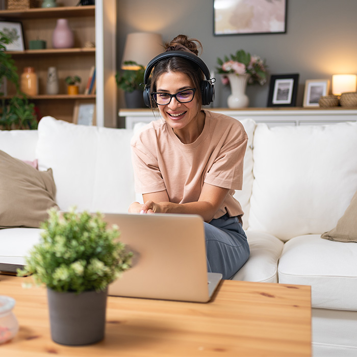 Online therapy session